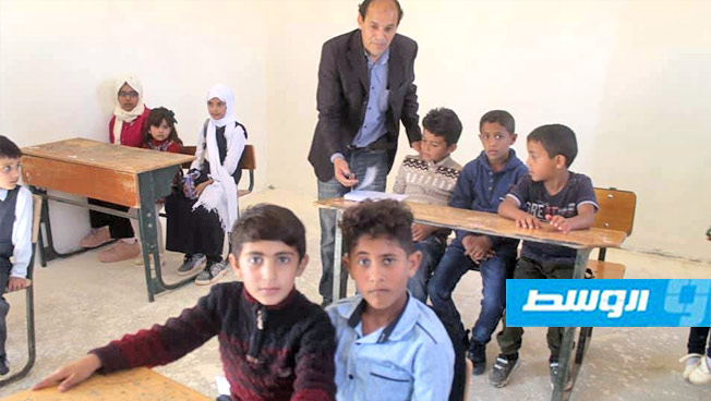 افتتاح مدرسة للتعليم الأساسي في بئر الأشهب بتمويل أهلي