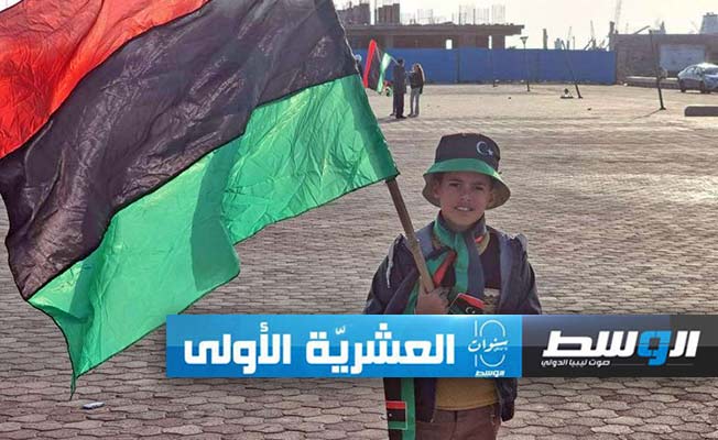 احتفالات في بنغازي وسبها بالذكرى الـ13 لثورة 17 فبراير (صور)