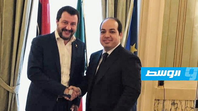 وزير الداخلية الإيطالي يبحث مع معيتيق تحضيرات مؤتمر باليرمو