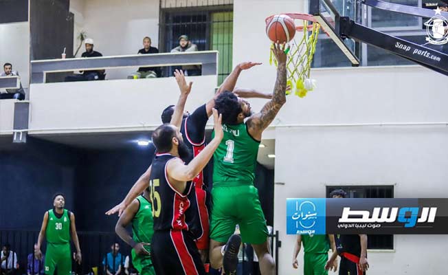 تأهل 4 فرق لنهائيات الدوري الليبي لكرة السلة