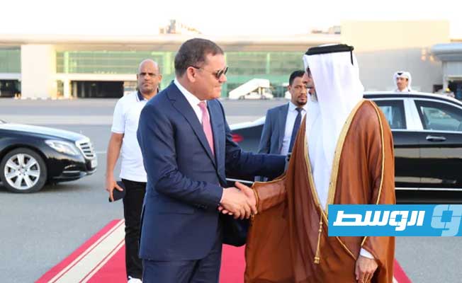 الدبيبة يغادر الدوحة بعد زيارة عمل إلى قطر