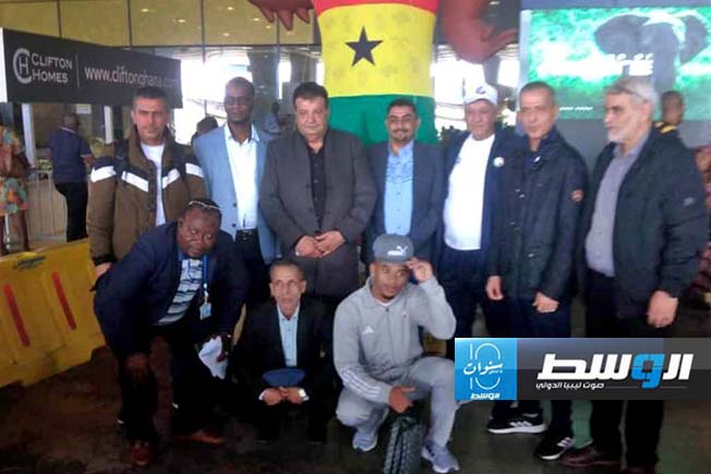 وفد ليبيا الإداري والإعلامي يصل غانا للمشاركة في دورة الألعاب الأفريقية