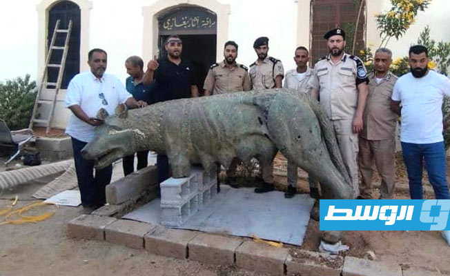 ضبط قطعة أثرية مختفية منذ السبعينات في بنغازي