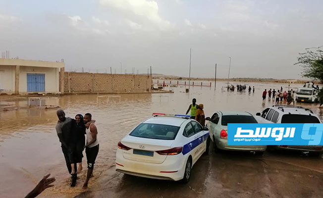 «بلدي غات» يشكل لجنة طوارئ لمتابعة أزمة الفيضانات في المدينة