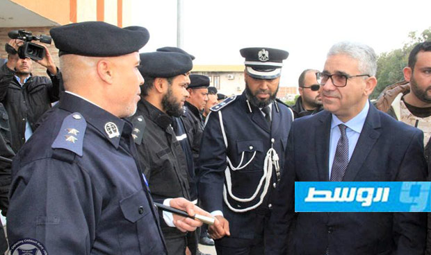 باشاغا يتفقد عددًا من المؤسسات الأمنية بمدينة الزاوية
