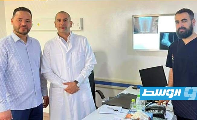 بالصور.. وصول طاقم طبي تونسي إلى طرابلس