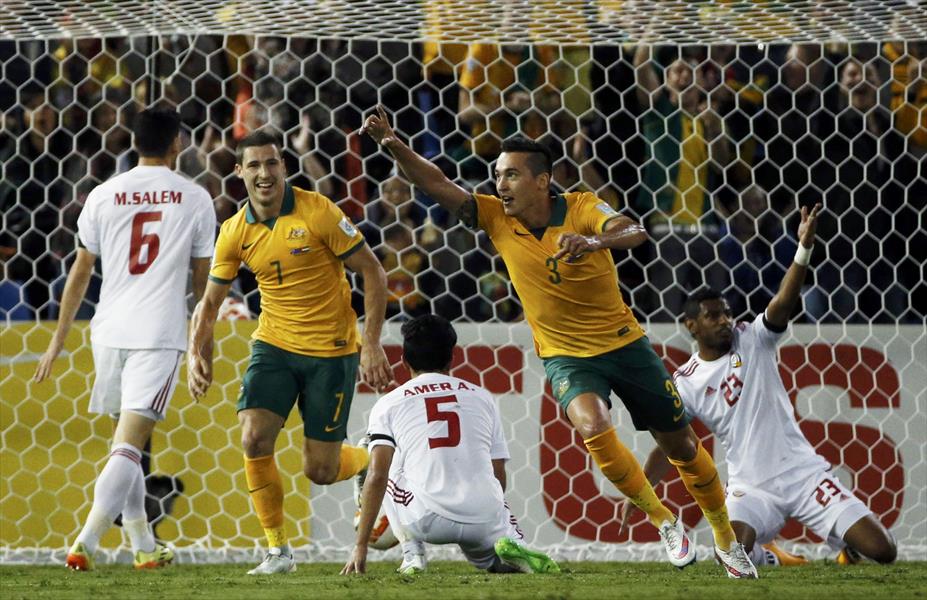 بالصور: أستراليا في نهائي كأس آسيا على حساب الإمارات