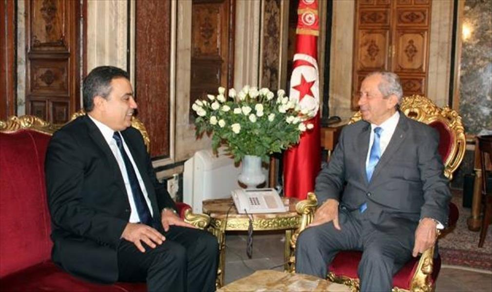 جمعة ورئيس برلمان تونس يبحثان الأوضاع الأمنية والسياسية