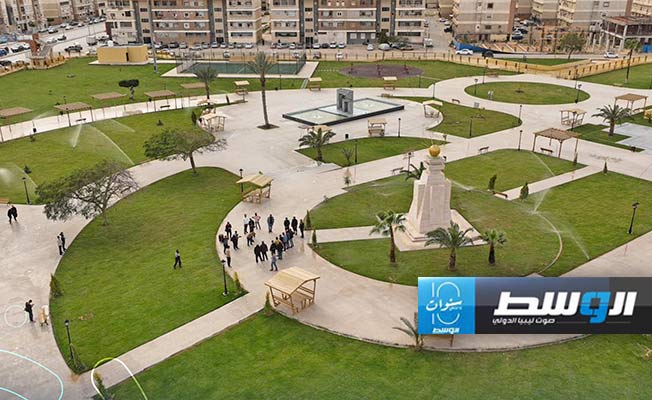 افتتاح حديقة الحرية في باب بن غشير