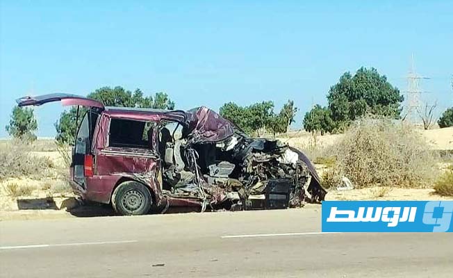 9 حالات وفاة جراء حادث سير على الطريق الساحلي شرق بن جواد