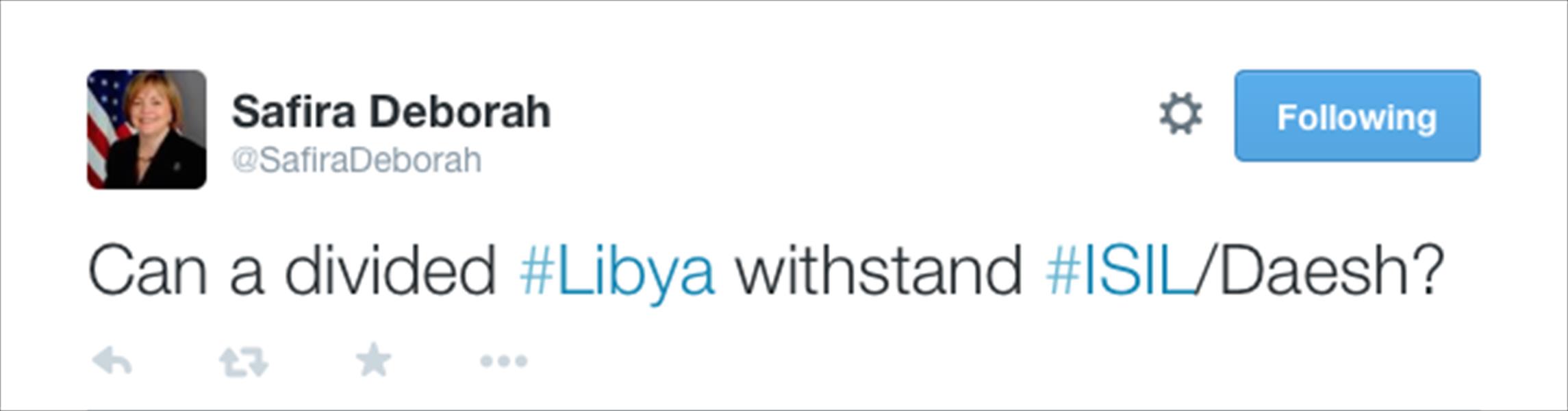 ديبورا: هل تستطيع ليبيا المُنقسمة الصمود أمام داعش؟