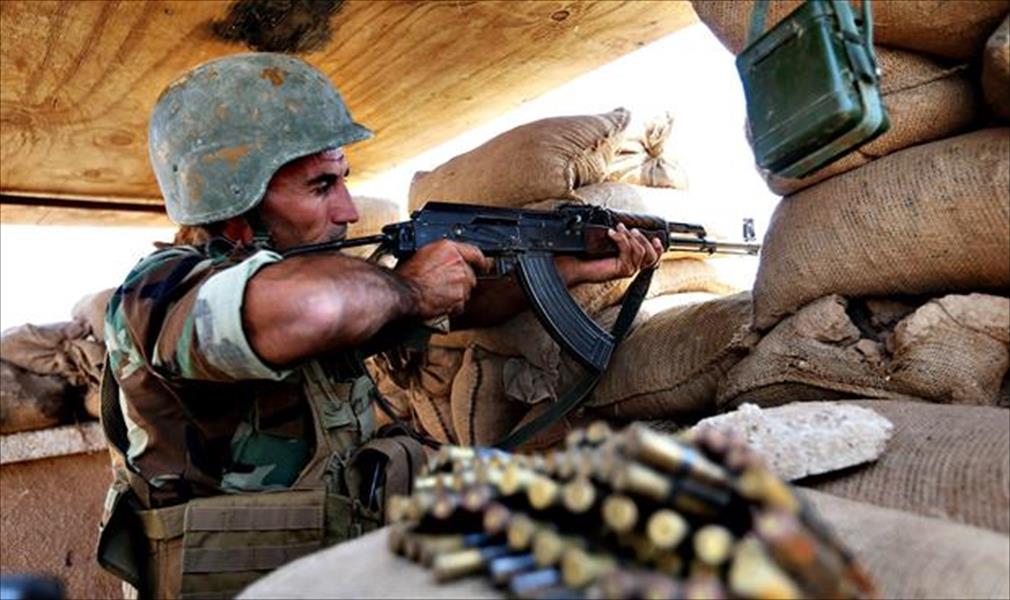 قوات البشمركة تدرب يزيديين لمواجهة تنظيم «داعش»