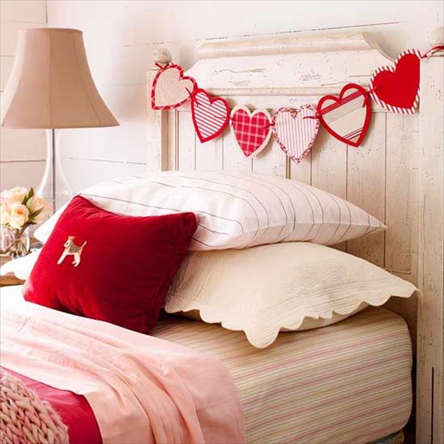 أفكار لتزيين منزلك في عيد الحب