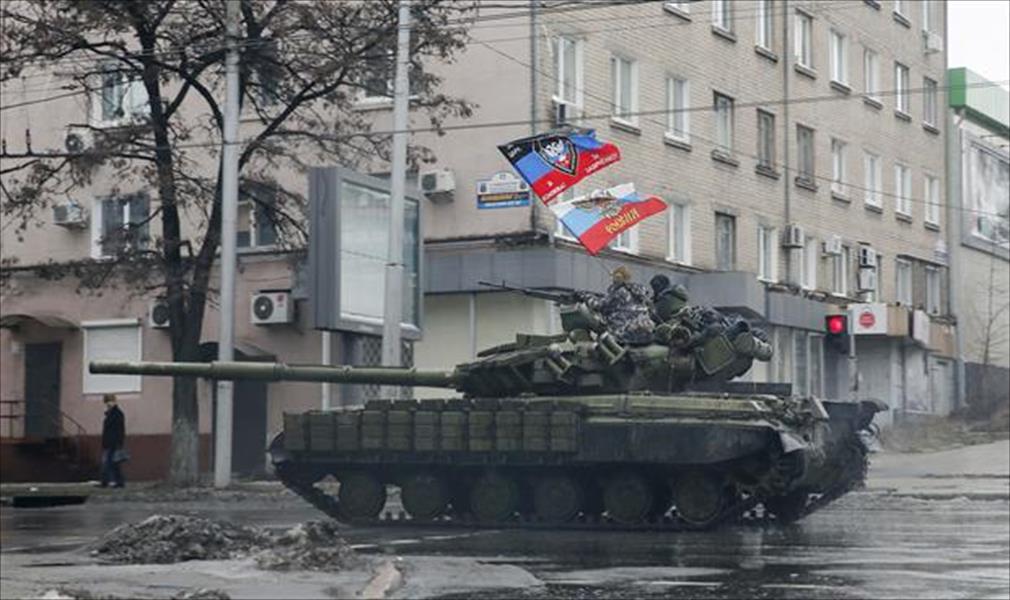 الانفصاليون يصرون على سحب أوكرانيا قواتها قبل توقيع اتفاق السلام