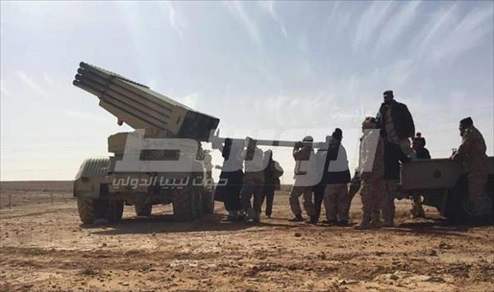 بالصور: الأسلحة التي تستخدمها قوات «الشروق» في جبهة الهلال النفطي