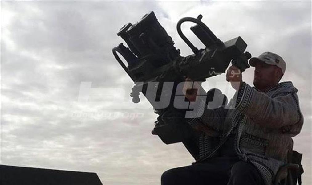 بالصور: الأسلحة التي تستخدمها قوات «الشروق» في جبهة الهلال النفطي