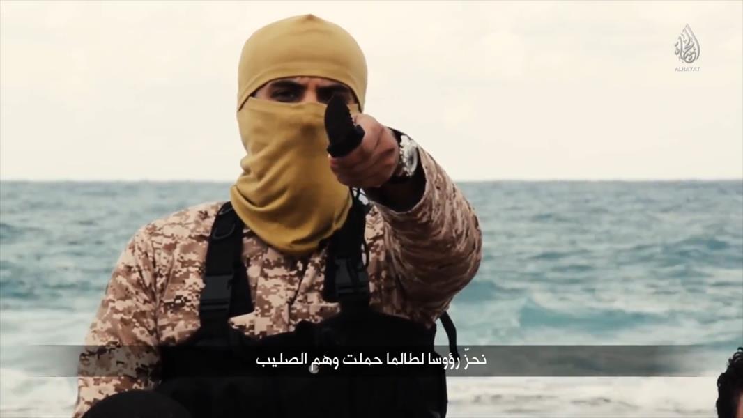 «قائد» مذبحة داعش ضد المصريين ذو لكنة أميركية