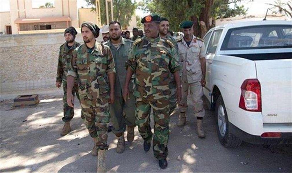 بوخمادة يكلف قوة بإمرة النقيب محمود الورفلي لمهام داخل بنغازي