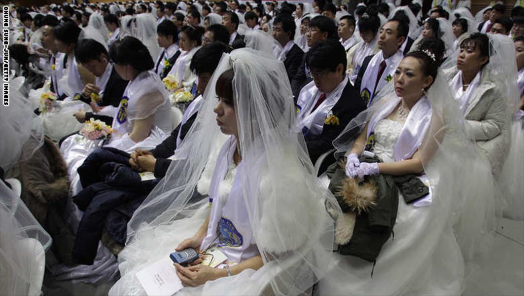 بالصور: أكبر حفل زفاف جماعي في العالم