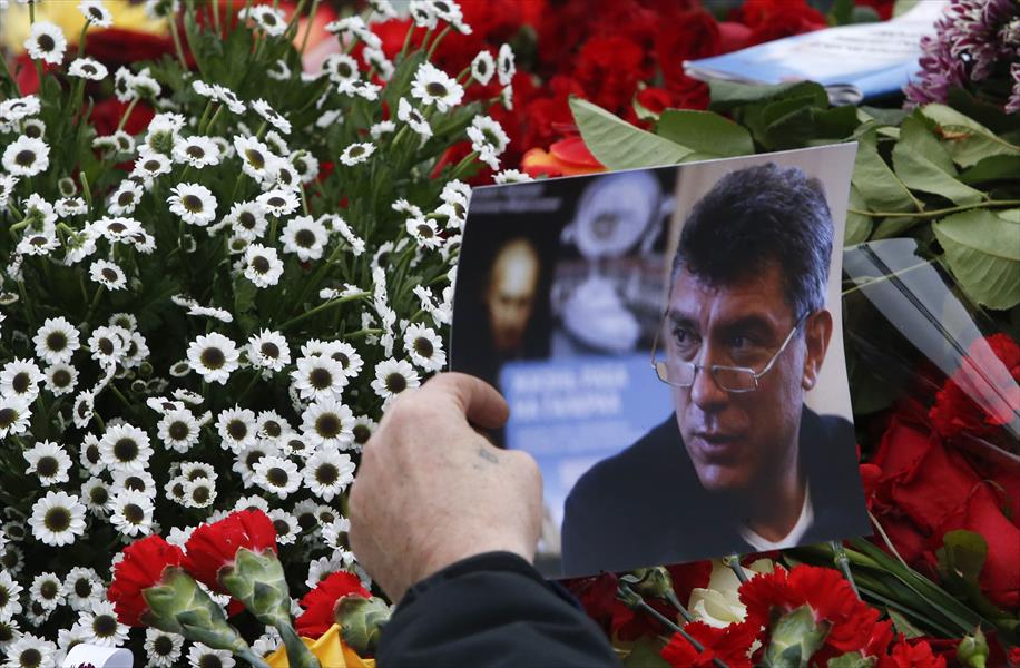 مسؤول روسي يعلن التوصل لمشتبه بهم في مقتل نيمتسوف