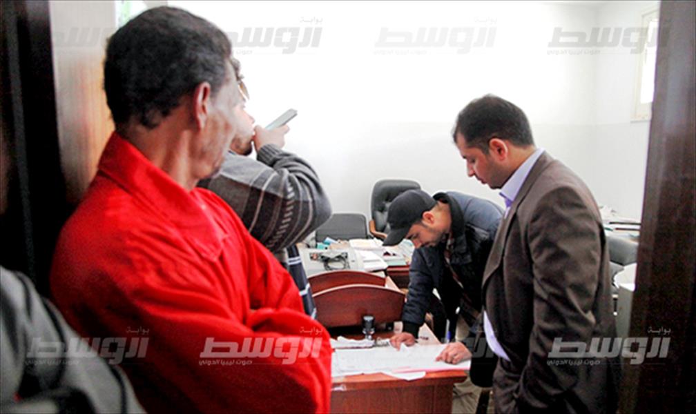 بالصور: إعادة افتتاح محكمة جنوب بنغازي