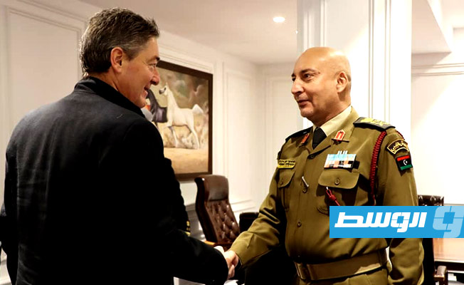 الحداد يناقش مع السفير الألماني الوضع الراهن وسبل دعم استقرار ليبيا