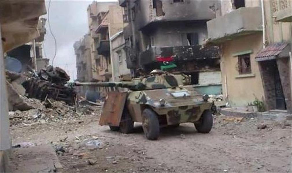 5 جرحى من الجيش الليبي بمحور الليثي في بنغازي