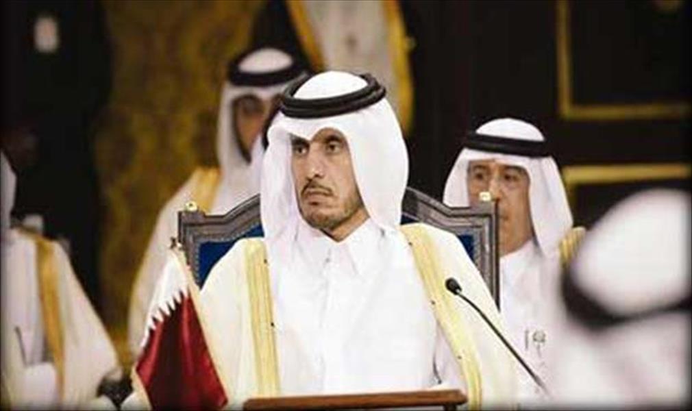 رئيس وزراء قطر في الجزائر لبحث الملف الليبي