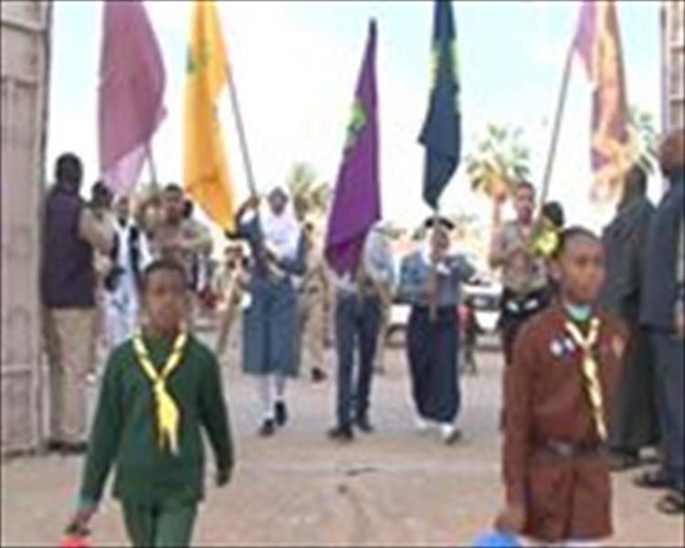 موسيقى وتظاهرات احتفالية في عيد «كشاف» سبها
