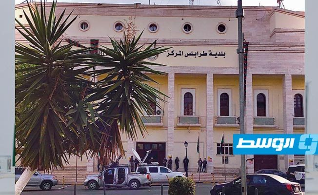 جانب من إجراء الانتخابات المحلية ببلدية طرابلس المركز، (اللجنة المركزية لانتخابات المجالس المحلية)