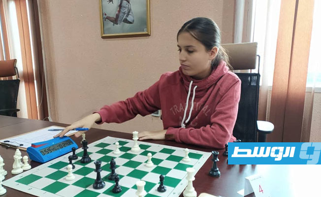 منافسات شطرنج السيدات بطرابلس. (فيسبوك)