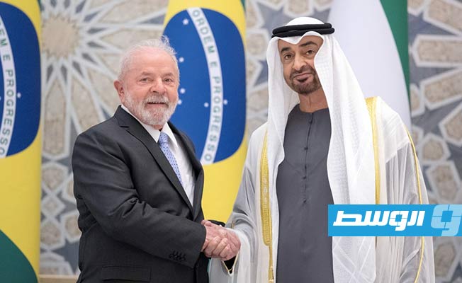 الرئيس البرازيلي يلتقي نظيره الإماراتي في أبوظبي
