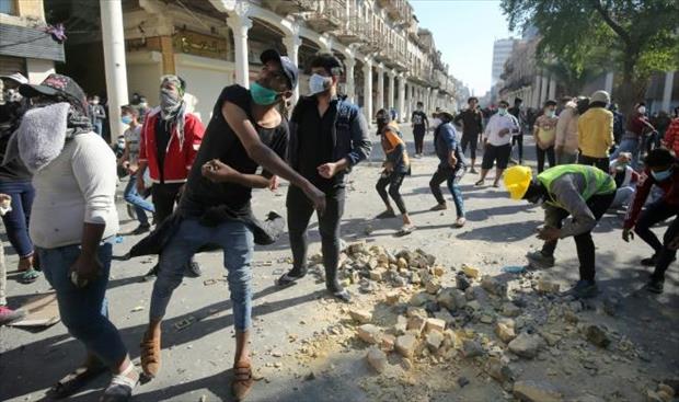 مقتل 3 متظاهرين ببغداد في مواجهات مع الأمن