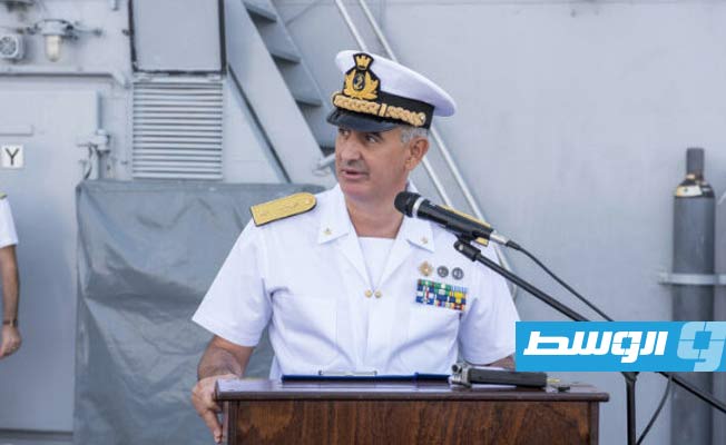 قائد «إيريني» يعلن جاهزية خطة جديدة لتدريب حرس السواحل والبحرية الليبية