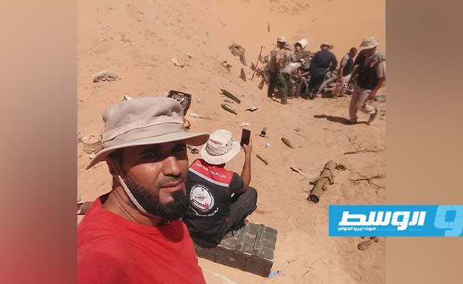 تفجير أكثر من 50 طن مخلفات حربية بوادي الهيرة