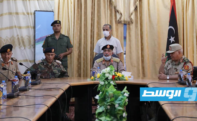 الناظوري يتفقد الوحدات العسكرية في غات