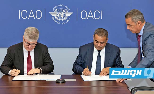 «المواصلات» توقع اتفاقًا مع المنظمة الدولية للطيران المدني لتطوير القطاع