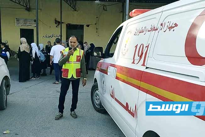 Seven students and teachers suffer smoke inhalation from a school fire in Ben Ashour