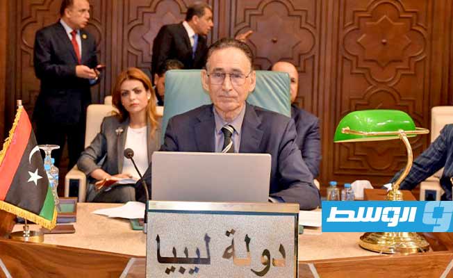 مشاركة الوفد الليبي في الدورة الـ112 لاجتماع المجلس الاقتصادي لجامعة الدول العربية 31 أغسطس 2023 (فيسبوك)