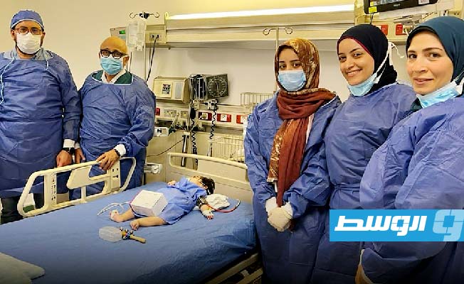9 أطفال ليبيين يتلقون حقنة علاج ضمور العضلات في مصر بنجاح