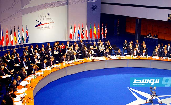 اجتماع سابق لحلف شمال الأطلسي (الناتو). (أرشيفية: الإنترنت).