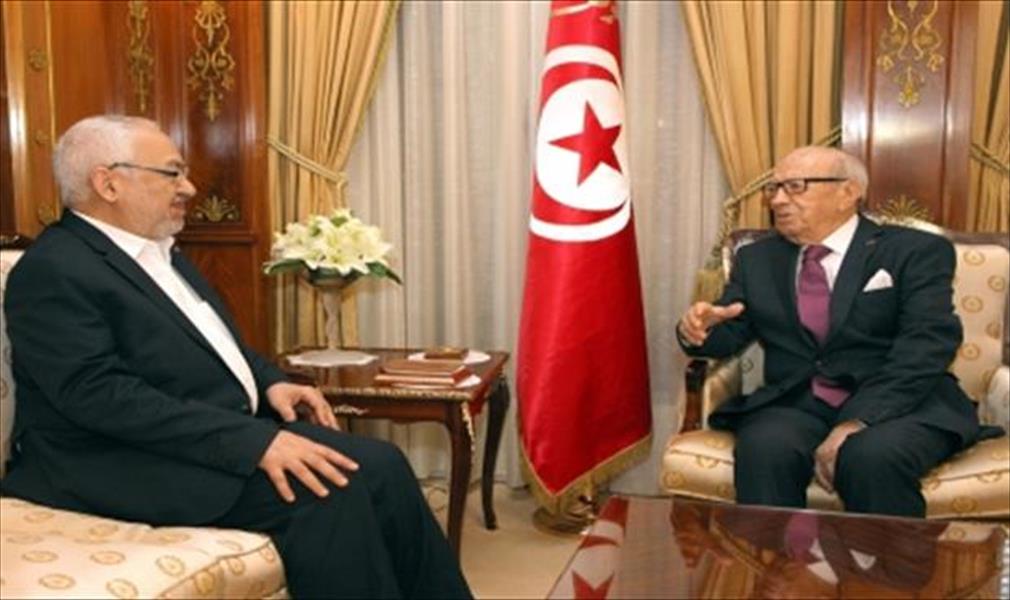 السبسي يلتقي الغنوشي والمدير التنفيذي لحركة «نداء تونس»