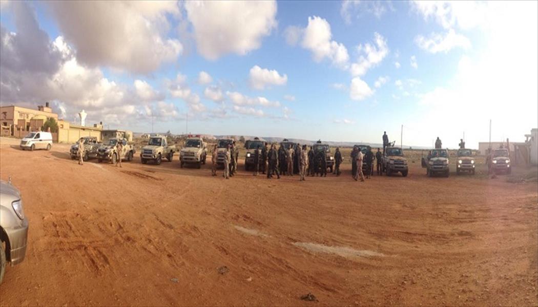 وصول سريتين من كتيبة «الجويفي» إلى بنغازي
