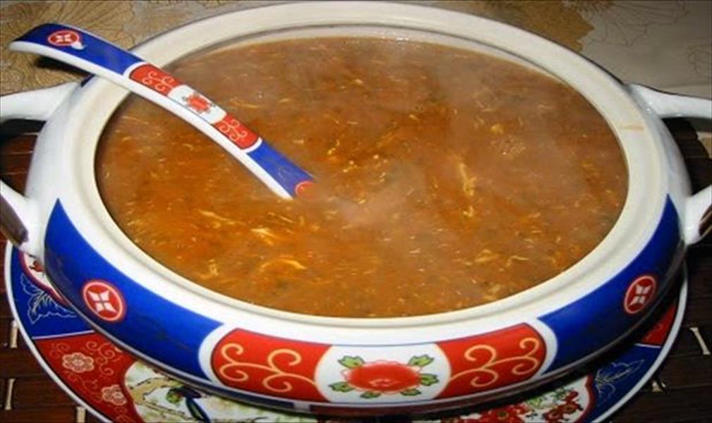 حساء الحريرة بالمعكرونة على الطريقة المغربية