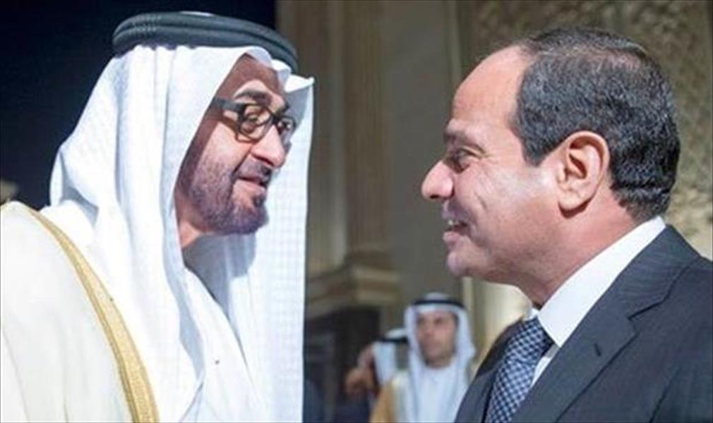 السيسي ومحمد بن زايد يؤكدان أهمية بناء استراتيجية عربية لمكافحة الإرهاب