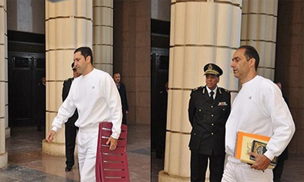 تأجيل محاكمة نجلي مبارك في «التلاعب بالبورصة» إلى 16 أبريل