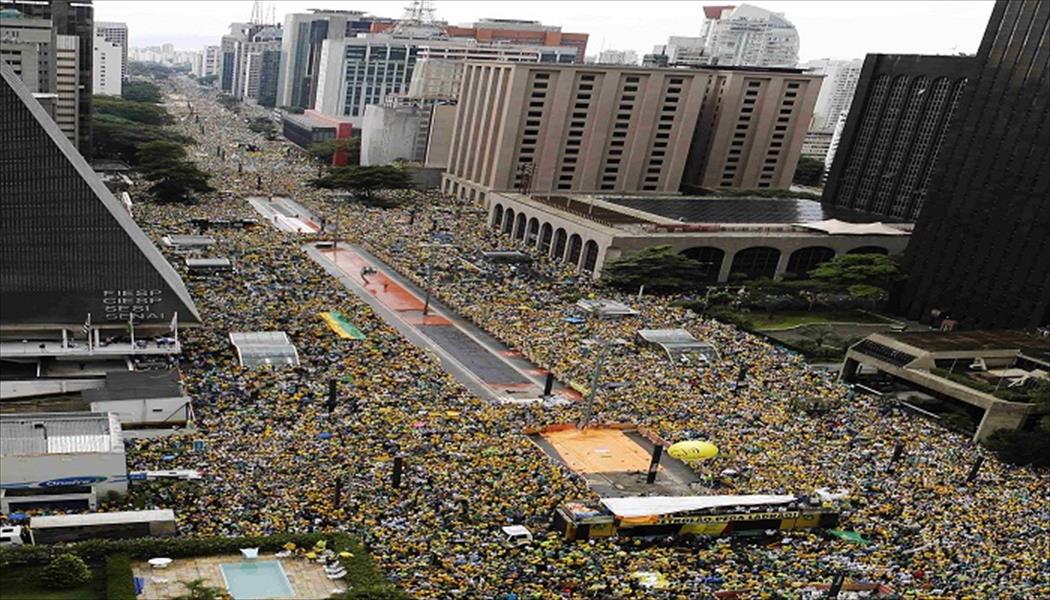 مليون برازيلي في مسيرات احتجاج على مشكلات اقتصادية