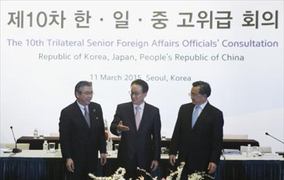 وزراء خارجية كوريا الجنوبية واليابان والصين يجتمعون السبت المقبل