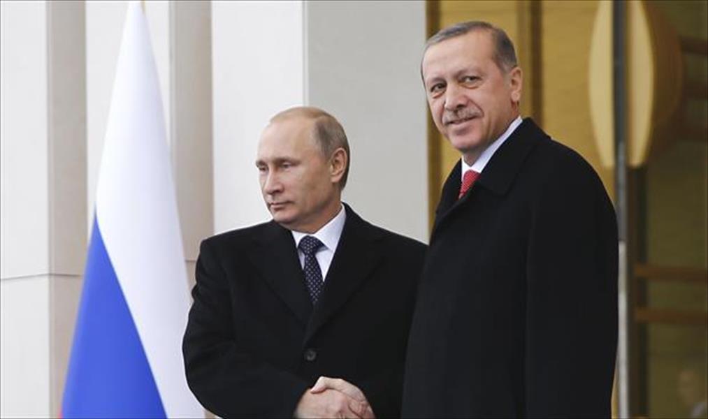 بوتين وأردوغان يبحثان مشروع «تركيش ستريم»