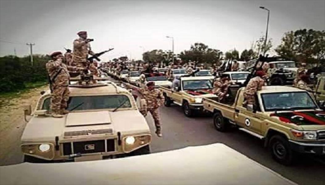 الحكومة الليبية تبارك عمليات الجيش في العزيزية والمنطقة الغربية